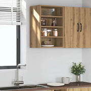 vidaXL Mobile Pensile “Riga” Rovere Artigianale 40x29,5x60 cm