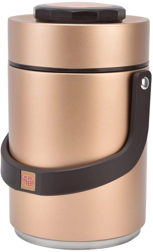 Lunchbox Isolato 2L - Container Cibo Termico in Acciaio Inossidabile - Portatile - Imprigionato - Conservazione del Calore - Progetto Sostenibile - Contenitore Termico