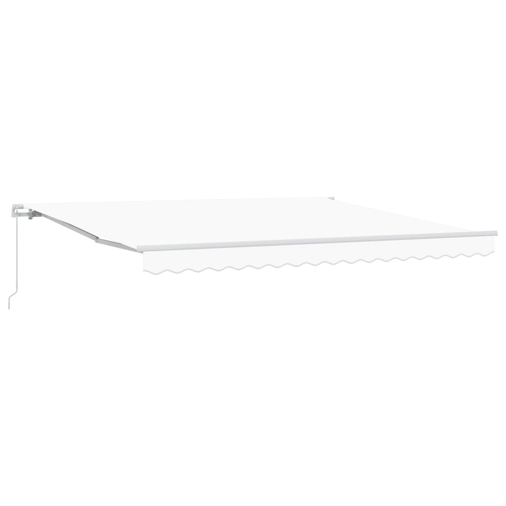 Tenda retrattile manuale  Bianca 400x350 cm