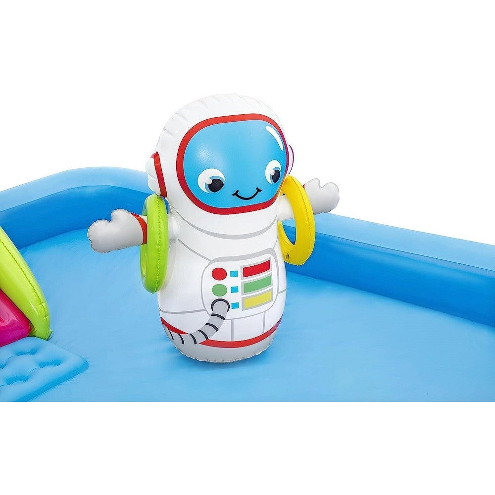 Trade Shop - Play Center Piccolo Astronauta Gonfiabile 228x206x84 Cm Piscina Giardino 53126 -