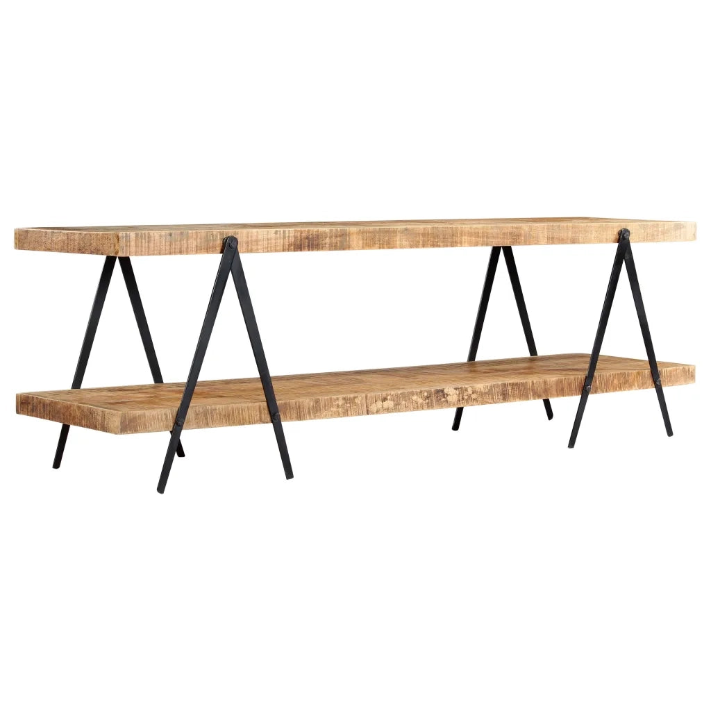 Mobile Porta TV 160x40x50 cm in Legno Massello di Mango  cod mxl 6843