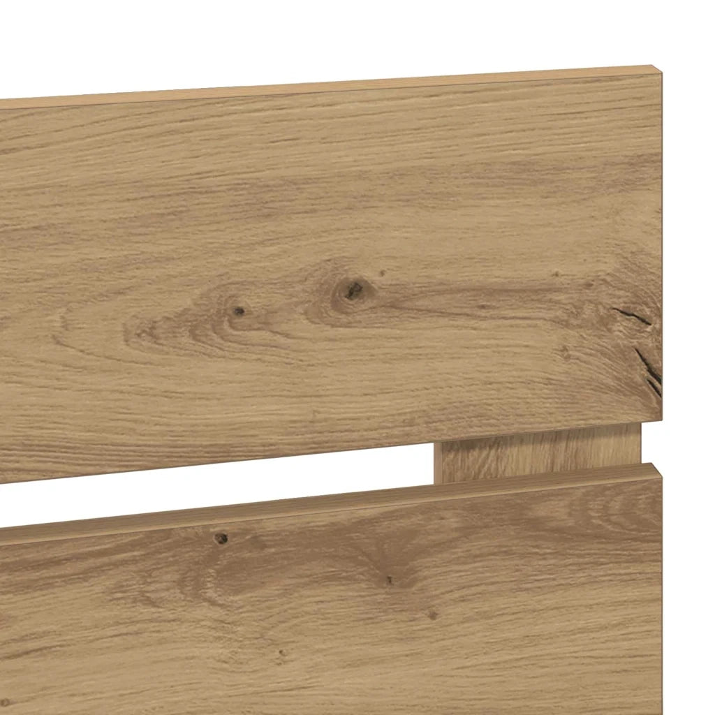 Testiera-Testata-Testiera Decorativa Rovere artigianale 140 cm Legno multistrato 873423