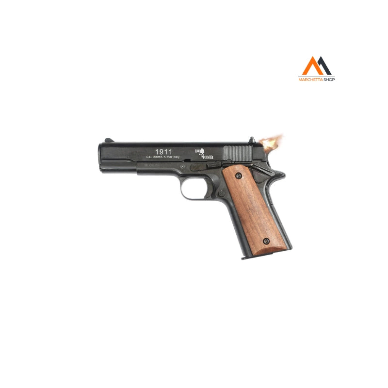 PISTOLA SCACCIACANI BERETTA 1911 NERA M.CO LEGNO