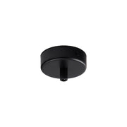 Rosone 1 Luce In Ferro Laccato Nero Diametro 8 Cm