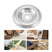 Trade Shop - Disco Per Smerigliatrice Angolare Raspa Levigatura Intaglio Legno 125 Mm 66014 -