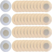 Confezione cartonata blu con 8 coperture per tappi, coperture per tappi idrorepellenti e trasparenti