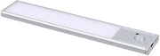 Lampada a sensori di movimento con telecomando, lampada a LED a tre colori regolabile in luminosità, lampada da tavolo wireless con caricabatterie USB e magnetismo - 20 cm