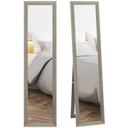 Specchio a Pieno Corpo ¨C zephmum ¨C Grigio Legno 37x157 cm