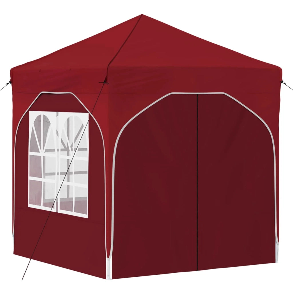Tenda per feste a pop-up 192 x 192 x 245 cm Borgogna