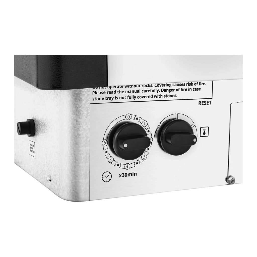 Stufa per sauna - 6 kW - da 30 a 110 °C - unità di controllo inclusa 14_0007678