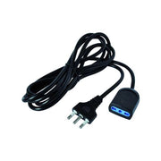 Prolunga Lineari Vigor M/F 16A 3X1 mm2 5 m Nero