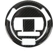 Tappo di serbatoio per motori - Adesivo per tappo di serbatoio - Adatto per R1200GS/F800GS/S1000R - Gel di resina/veicoli di carbonio - Nero - Incluso 1 adesivo - Tappo di serbatoio adesivo