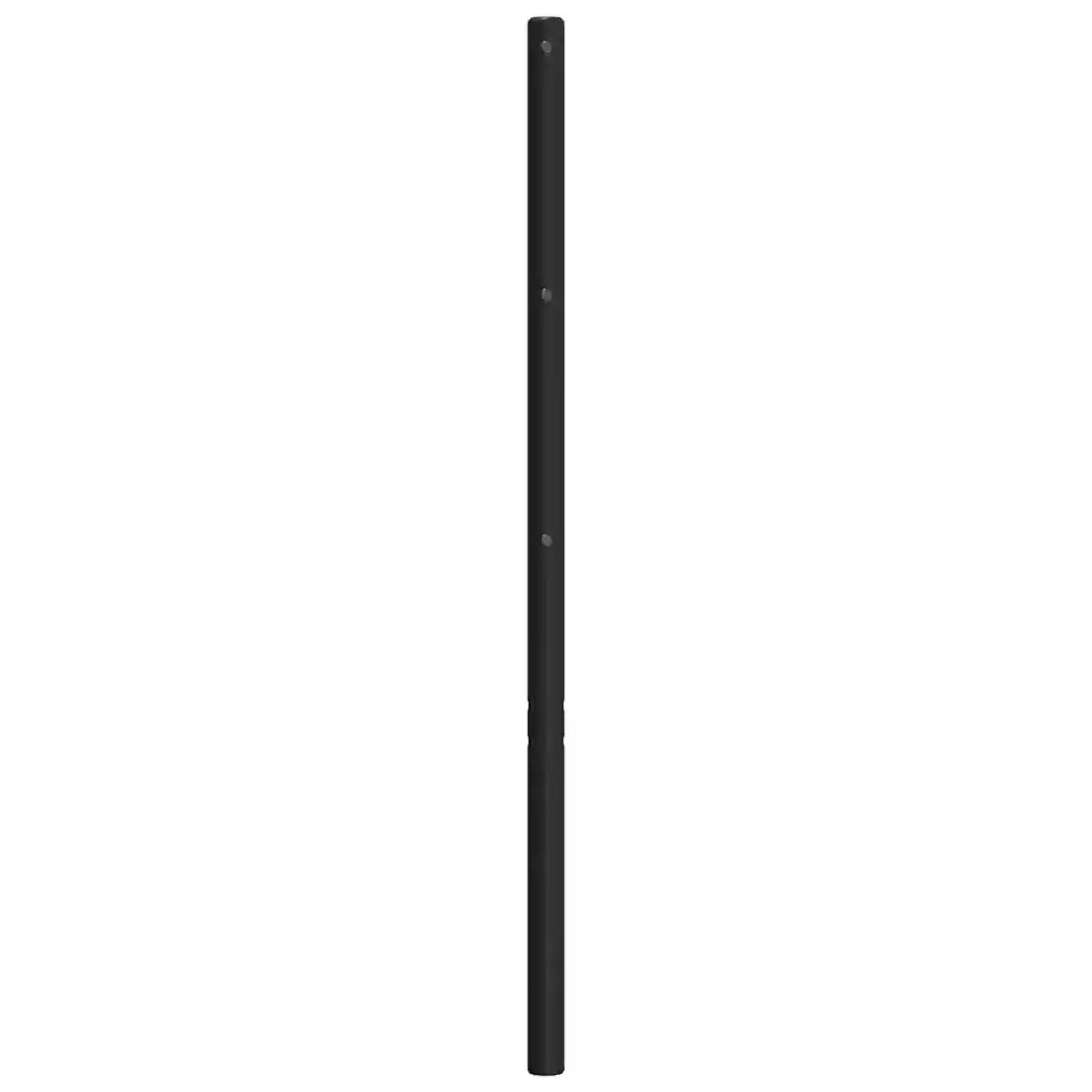 Testiera di Ricambio in Metallo Nero 150 cm 372311