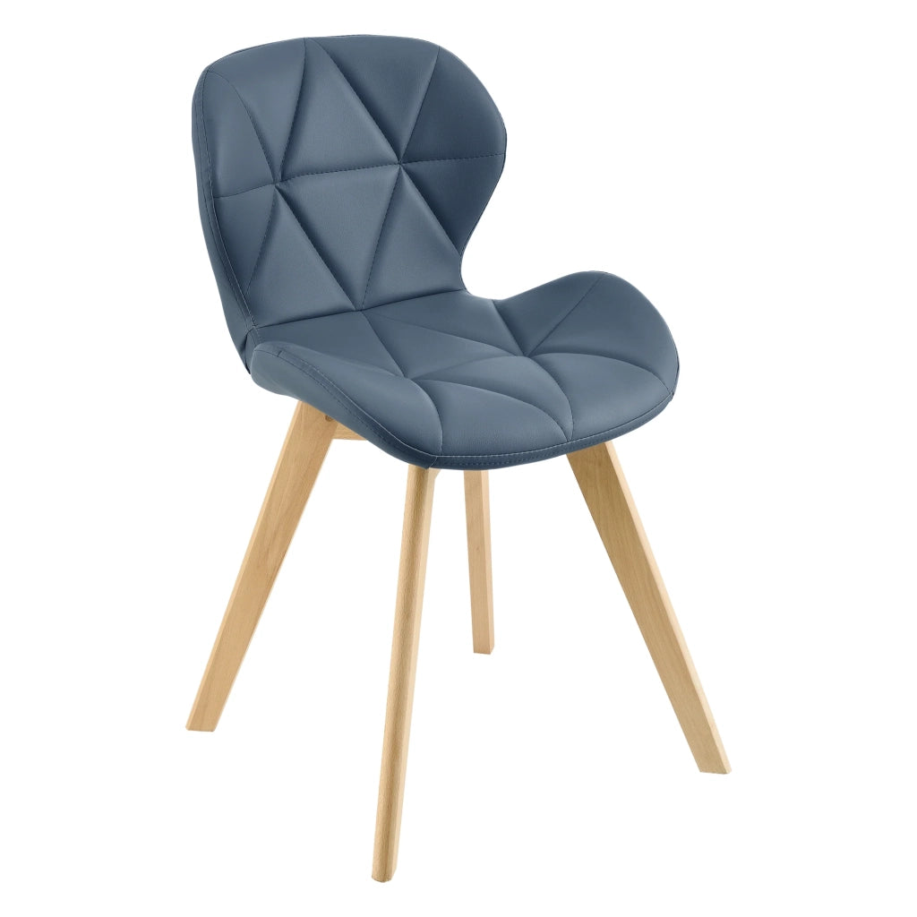 Set 4 sedie in ecopelle 81 x 57 x 49 cm blu 03_0006774