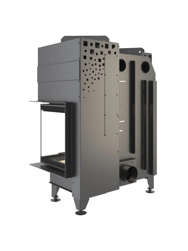 Caminetto ad angolo Inserto Apertura destra Energy Up 85x50x47 (17,0 kW) ECO