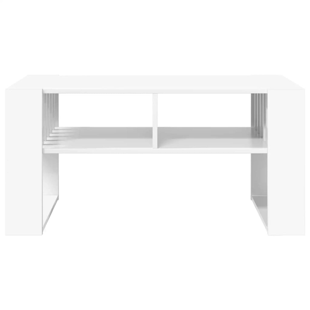 Tavolino da salotto Bianco 92 x 49,5 x 45 cm Legno multistrato 8000108