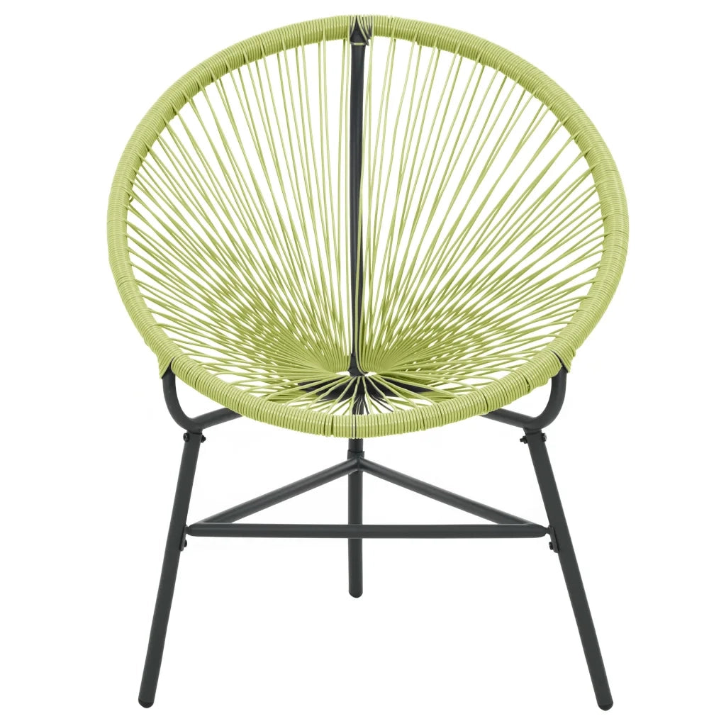 Sedia Acapulco da Giardino in Polyattan Verde cod mxl 22849