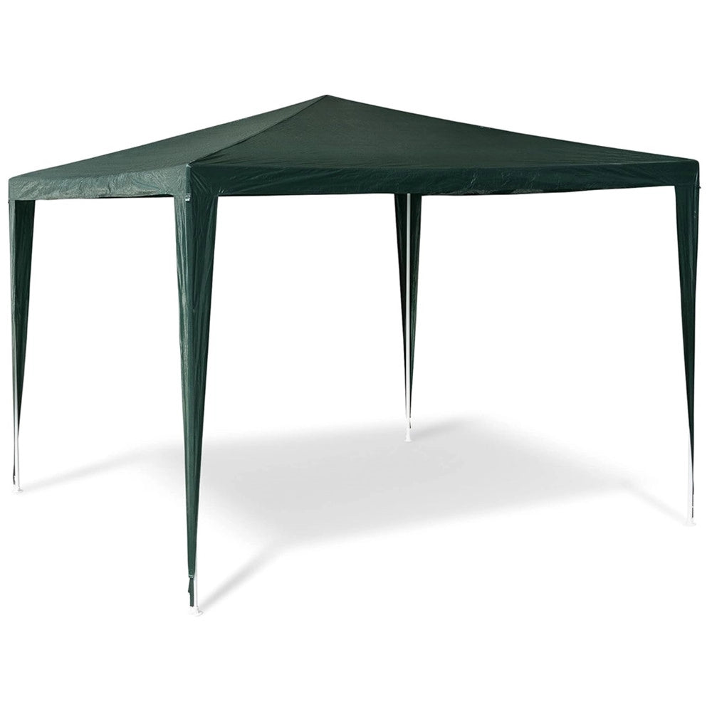 Trade Shop - Gazebo 3x3mt Tenda Esterni Arredo Giardino Antipioggia Idrorepellente Verde 182007 -