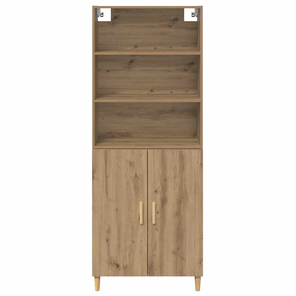 Credenza Rovere artigianale 69,5 x 32,5 x 180 cm