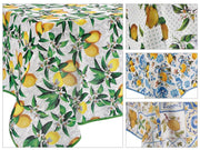 Tovaglia da Cucina Antimacchia Decoro Sicily 140 x 240 cm 4 Decori