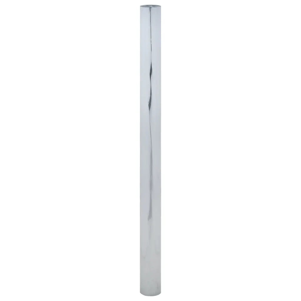 Pellicola Solare Statica Riflettente Argento 60x1000 cm PVC 155863