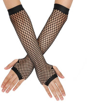 Manopole di Halloween per donna - Accessorio per costume - Nylon - 25 cm