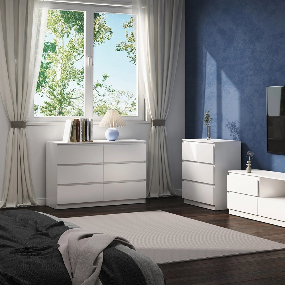 Vicco  Cassettiera  Bianco  39  x 78.5  cm