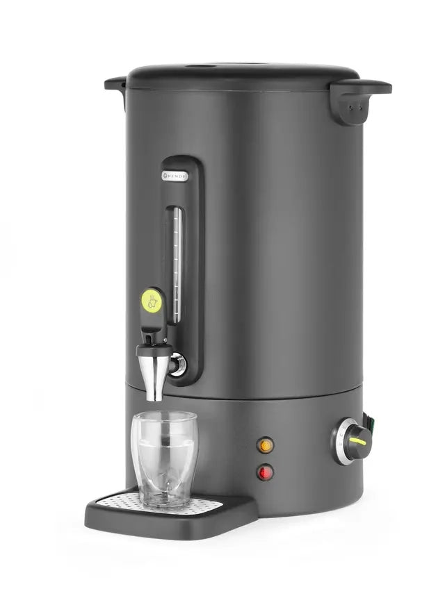 Caldaia per bevande calde nero opaco – Design by Bronwasser, HENDI, 16L, Nero