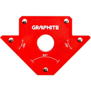 Topex 56h902 squadra magnetica p per saldatura, 102 x 155 x 1 ds