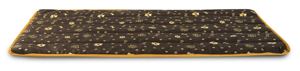 AIO FACTORY Tappetino per cuccia per cani 50x70 cm impermeabile Golden Bones