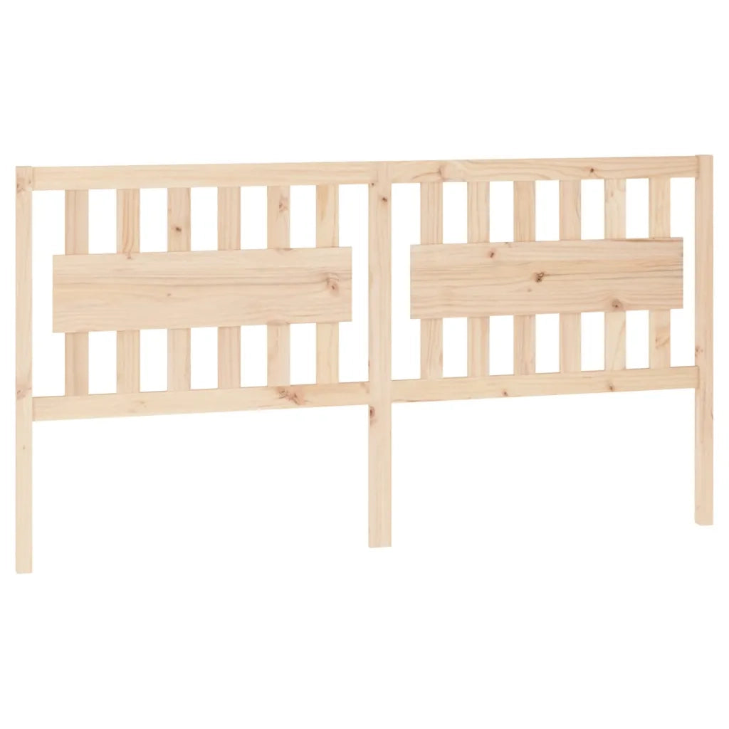 Testiera | Testata per Letto 185,5x4x100 cm in Legno Massello di Pino
