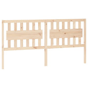 Testiera | Testata per Letto 185,5x4x100 cm in Legno Massello di Pino