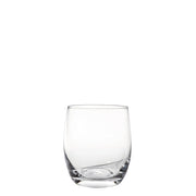 Zafferano Set 6 Tumbler Eventi in vetro soffiato trasparente 33 cl, bicchieri eleganti dal design raffinato per tavola contemporanea e quotidiana