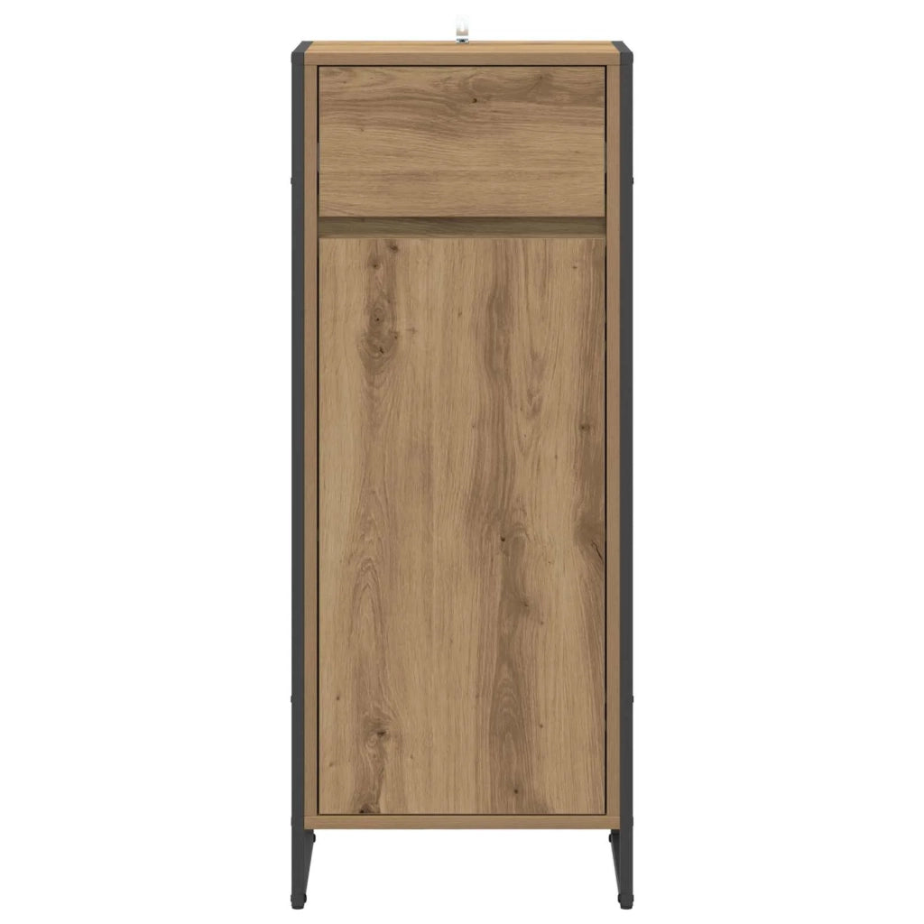 Mobile da Bagno con porta Rovere Artigianale 40 x 30 x 100 cm 886503