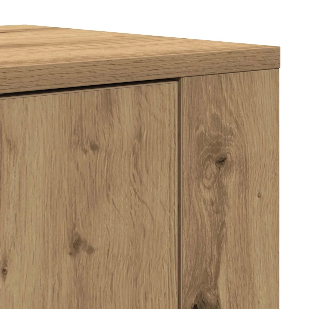 Highboard rovere artigianale 80 x 33 x 150 cm Legno multistrato 3334341