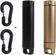Portaoggetti impermeabili - Set da 2, alluminio, grande capacità, livello militare, caccia, campeggio