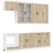 Unità Cucina KALMAR 8 pcs Rovere Sonoma Legno ingegnerizzato 3438195