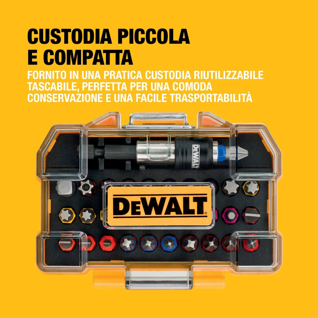 DEWALT SET AVVITATURA PZ 32 MOD. DT7969- BLACK & DECKER DEWALT- 1,0 confezione