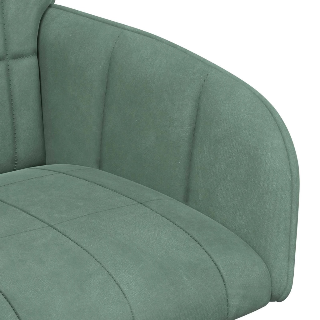 Sedie da pranzo 4 pcs Velluto (V) Verde Mare 56,5 x 50 x 86 cm 3428174