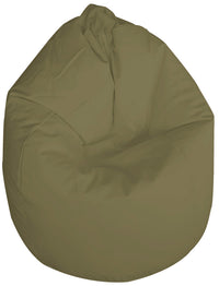 Poltrona Sacco Pouf in poliestere 70x110 cm Ariel Tortora