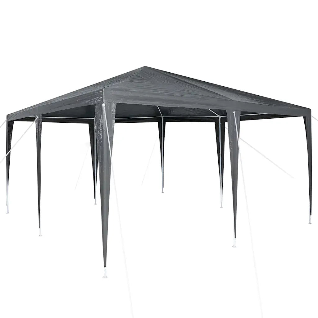 Tenda Party Antracite 400 x 400 x 266 cm Polietilene e Acciaio 42003423