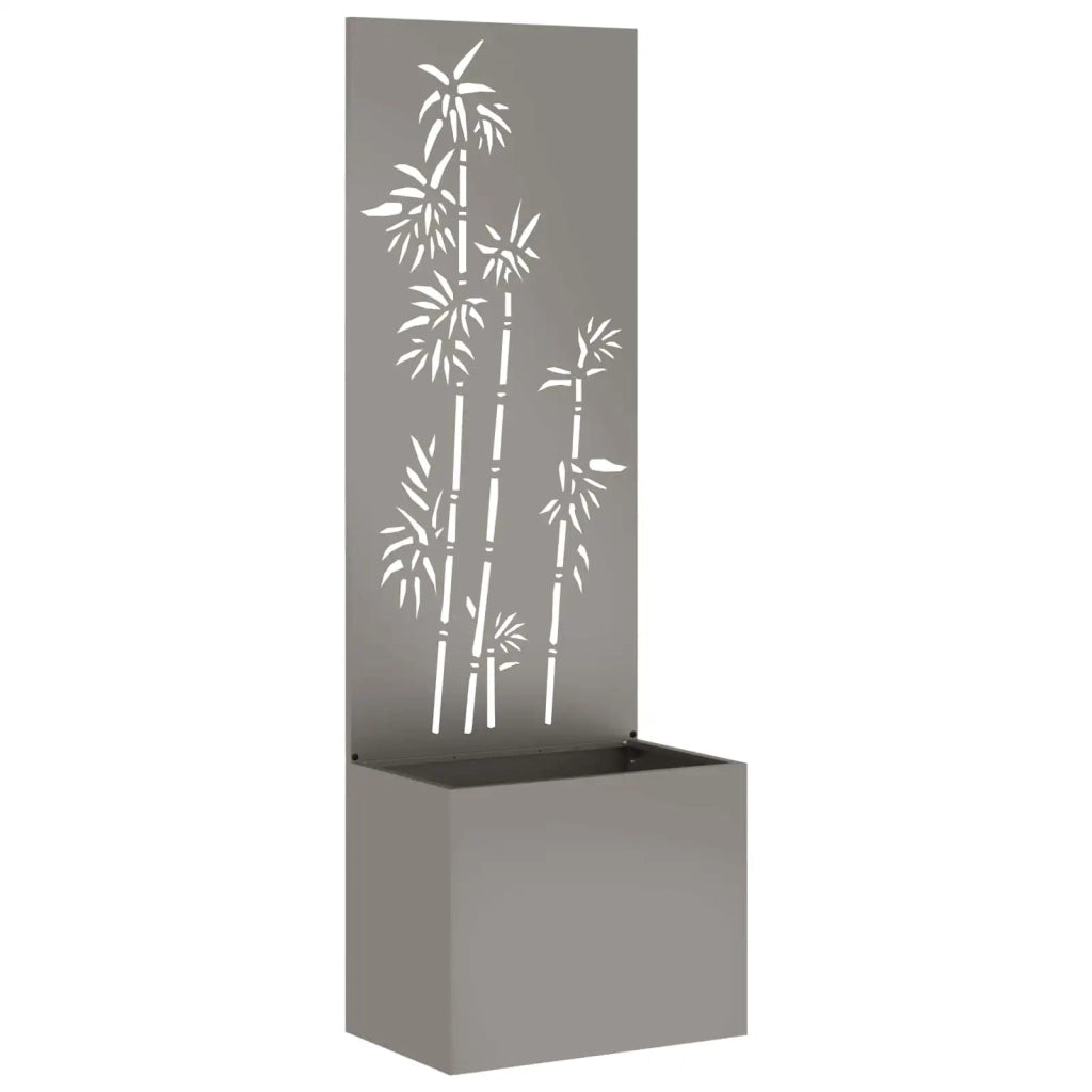Schermo per privacy in giardino Floreale Ruggine 50 x 150 cm 876454