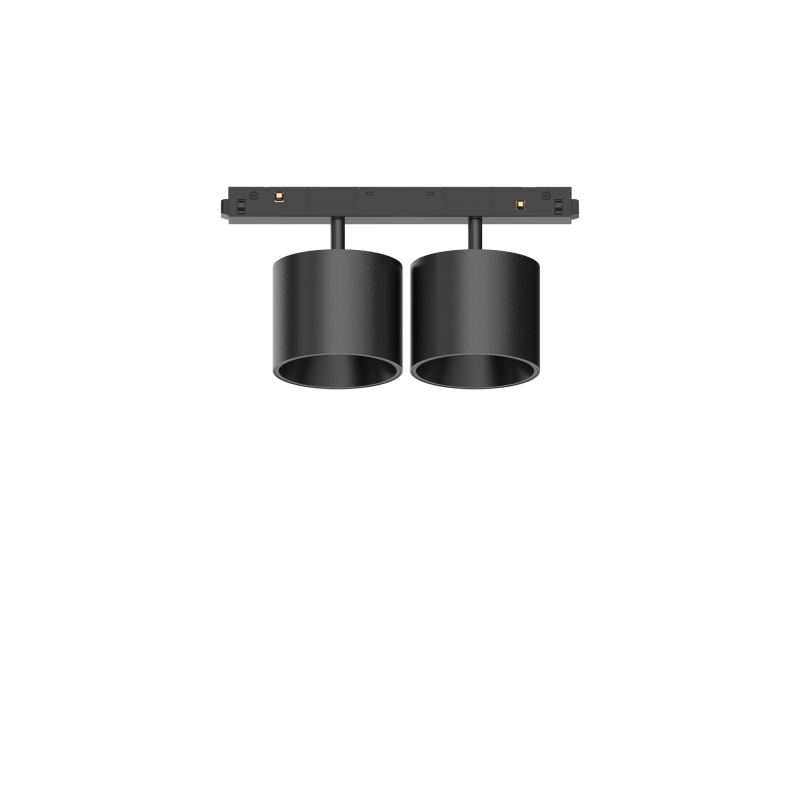 Sistema Lineare Ego Track Double Big 20w 3000k On-off Bk Ideal-lux