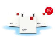 Mesh Set 1600 Dual-band (2.4 GHz/5 GHz) Wi-Fi 6 (802.11ax) Rosso, Bianco 1 Interno