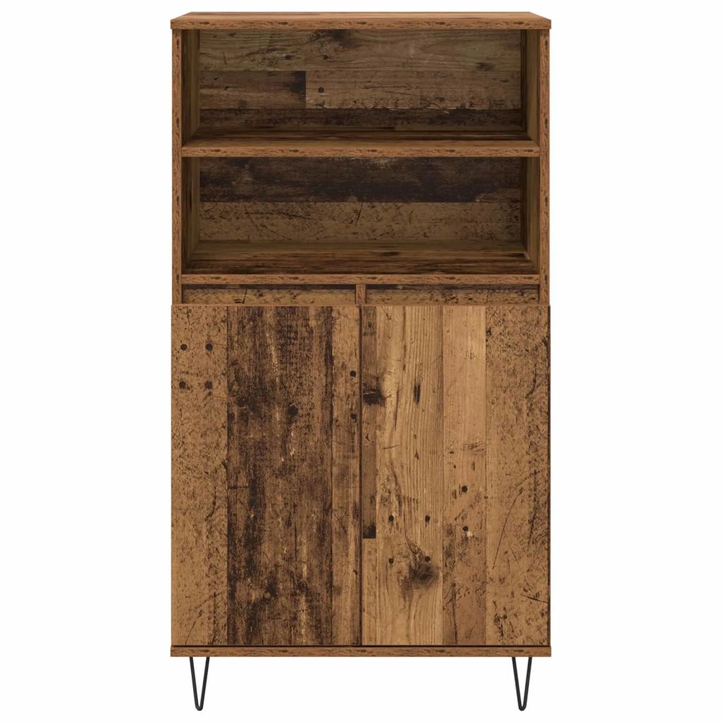 Credenza | Madia | Buffet da pranzo | Armadio da pranzo Marrone 60 x 36 x 110 cm Legno multistrato