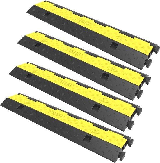 Gomma per cavi per 2 canali con rivestimento in gomma e PVC - Passaggio cavi modulare per interni ed esterni