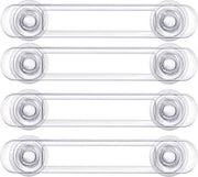 Kit di sicurezza per bambini, 4-pack, slot per cassetti, transparante, 11,3 cm