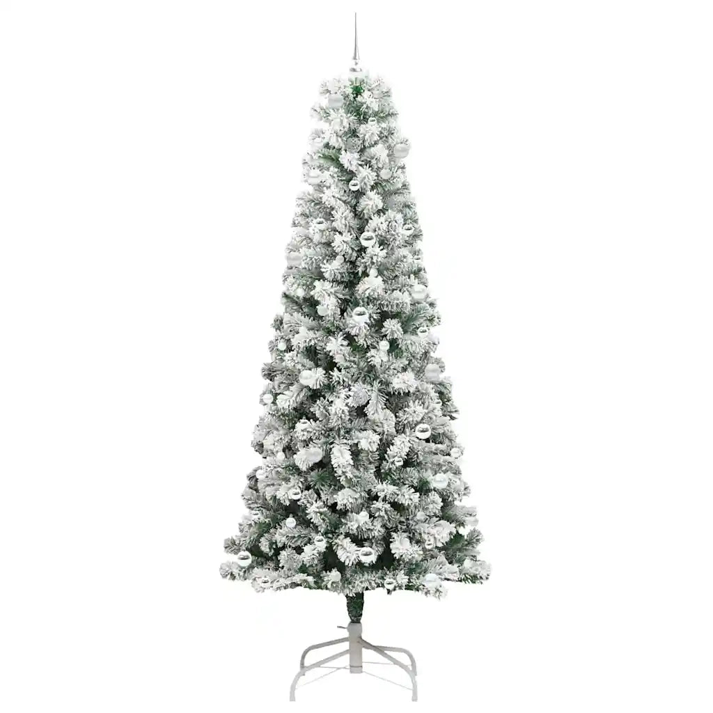 Albero di Natale Artificiale con Rami Pieghevoli 240 cm 3395618