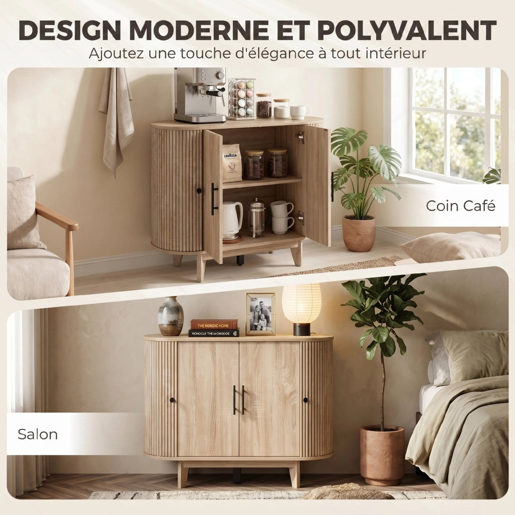 Credenza da soggiorno ¨C Xylo ¨C Quercia 90x40x76 cm