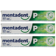 Dentifricio mentadent p prevenzione completa pezzi 3 verde 75 millilitri